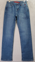 Ferrani Jeans Boys 12 Blue Denim Cotton Stretch Light Wash Pockets Straight Leg - £14.65 GBP