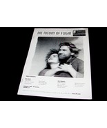 1998 THE THEORY OF FLIGHT Movie PRESS KIT PRODUCTION NOTES HANDBOOK Prom... - $268.95 MXN
