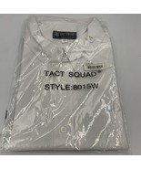 Tact Squad 8015 Polyester/Cotton Short Sleeve Uniform Shirt White 4XL - $23.13 CAD