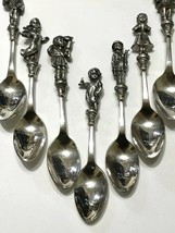 Reed and Barton Victorian Children of Christmas 6 Spoons 1982-87  - $39.95