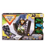 New Monster Jam Pit Party &amp; Go, Includes (10) 1:64 Scale Monster Jam Trucks - $95.98 CAD