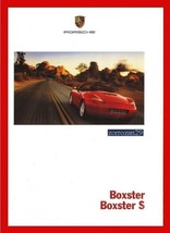 2000 Porsche Boxster &amp; Boxster S Original Prestige Color Sales Brochure - Usa !! - £28.79 GBP