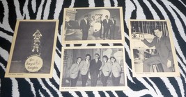 ROYAL KNIGHTS 1960s Maine Pal Hop Surf Band Trading Cards - Set of 4 - £31.73 GBP