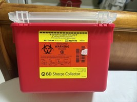 BD Sharps Collector 8 Quart Container for Needles Biohazard Waste Dispos... - £11.52 GBP