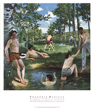 Frederic Bazille Summer Scene (Bathers), 1992 - £59.35 GBP