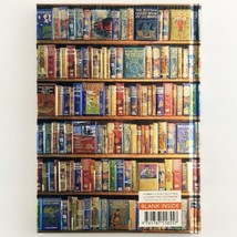 Journal Bookshelves Art Foil Embossed Hardcover w Pocket 176 Blank Pages image 2