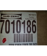 SUB-ZERO 7010186 DOOR SCREW COVER 70S SRVCE - €127,08 EUR