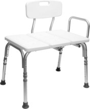 Shower Chair Transfer Bench With Height-Adjustable Legs By Carex, Hand E... - $74.95