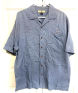 Tommy Bahama 1895 Golf Pinehurst Button Down M Gray Short Sleeve Mens Shirt - $184.72 MXN