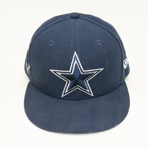 New Era 59Fifty NFL Dallas Cowboys Navy Blue Fitted Baseball Hat Size 7.5 TEXAS - $14.50