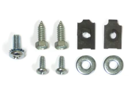 1956-1960 Corvette Screw Kit Trunk Latch And Cover 9 Pieces - $17.77