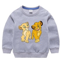 The  Lion Simba  Printed Autumn Kids Clothes  Sweatshirts Teenagers Boys Pullove - £61.18 GBP