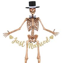 VioraWhite Skeleton Costume Accessories Banner Bow Tie Just Married - €12,17 EUR VioraWhite Skeleton Costume Accessories Banner Bow Tie Just Married - €12,17 EUR