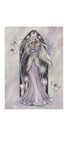 Fairies Art Poster ~ White Magic 23x35 Fairy Faery Jessica Galbreth Butterfly - $9.00