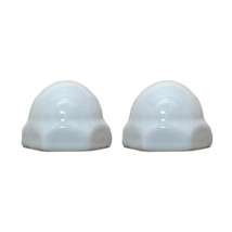 Duravit Color Replacement Ceramic Toilet Bolt Caps, White (Set of 2) - $44.95