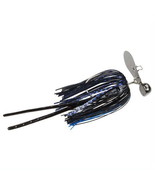 Strike King Tour Grade Rage Blade 3/8 oz Black Blue Flake Swim Jig Lure - €12,85 EUR