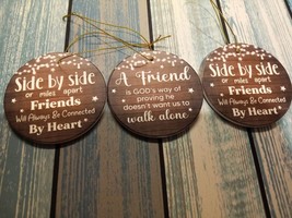 Double sided Friend Themed Christmas Ornaments - £3.16 GBP