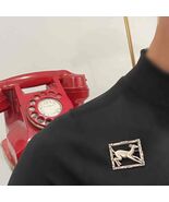 ANTIQUE Deer Pin Handmade STERLING BROOCH PeRFEcT giFT! OFFeR! - $5,043.61 MXN