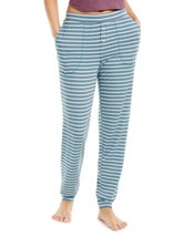 Alfani Womens Ultra Soft Knit Jogger Pajama Pants,Size Medium,Essential Stripe - £29.47 GBP