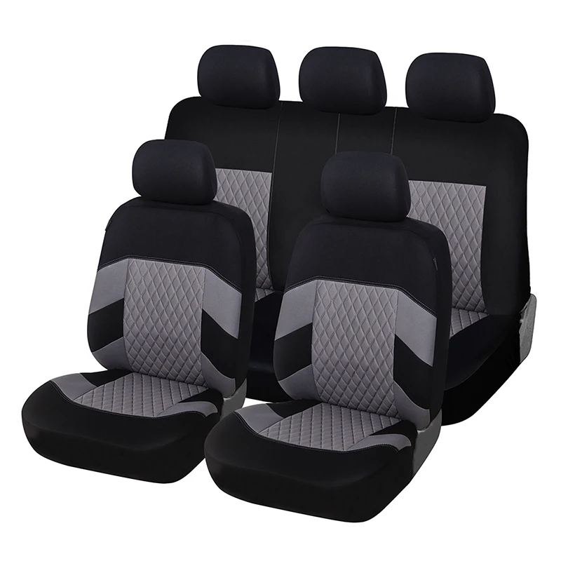 Autoyouth 9PCS Car Seat Covers Set Universal New For Jetta MK6 For Nissan For - £35.36 GBP+
