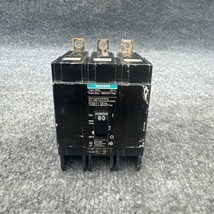 Siemens BQD360 60-Amp 3-Pole 480V Bolt on Circuit BreakeR Used - $74.24