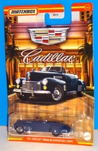 Matchbox 2021 Cadillac Series #12 1941 Cadillac Series 62 Convertible Coupe Blue - £3.93 GBP