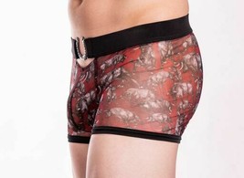 Gregg Homme Charger see-through Sheer Maxi Boxer Bull Small To Medium HS05 130 - £38.41 GBP
