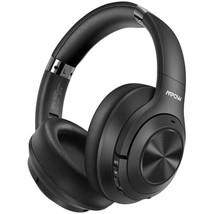 Mpow H21 ANC Deep Bass Bluetooth Headphones Wireless - Black - £38.16 GBP