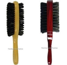 1 Piece 2-Sided Soft/Hard Wave Wooden Bristles Brush Natural Boar Reinforced - £3.51 GBP+