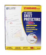 Top Loading Sheet Protectors 8.5&quot;X11&quot; 100/Pkg-Clear - £19.49 GBP