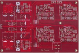 JFET input high speed stereo preamplifier PCB Mimesis 27 ! - $46.46