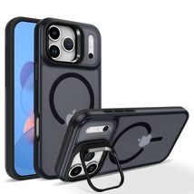 Case for iPhone 16 Pro Max (Color: Black) Hard Back Hard Silicon Magneti... - $48.00