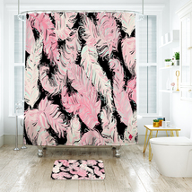 Kate Spade 31 Shower Curtain Bath Mat Bathroom Waterproof Decorative - £18.37 GBP+