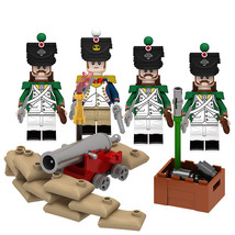 Napoleonic Wars Italian Light Infantry Trench Army Custom Minifigure Blo... - $354.58 MXN
