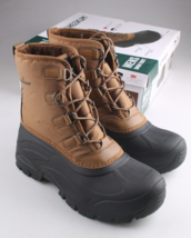 Staheekum Men&#39;s Insulated 3M Thinsulate Defender Repellent BROWN Snow Bo... - $54.97