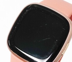 Fitbit Versa 4 Fitness Smartwatch FB523 Copper Rose Aluminum Pink Sand Large image 3