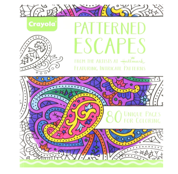 Crayola Patterned Escapes  Coloring Book - $24.95