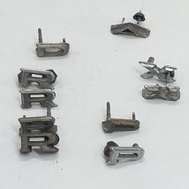 1969-1972 Pontiac Grand Prix 10pc Assorted Chrome Lettering Emblem Lot O... - £21.48 GBP