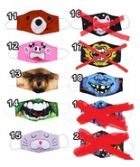Mouth Fashion design Mask Half adult teen kid Face Cover HULK dog pup bu... - $5.44