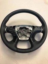 Black Leather Steering Wheel Fits For 2014-2016 Nissan Pathfinder 48430-3KF4A - £97.31 GBP