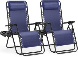 Sweetcrispy Zero Gravity Chairs, Set Of 2 Portable Recliner Beach Campin... - $81.95