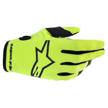 Alpinestars 2023 Radar Flo Yellow Black Adult Race Gloves MX Motocross R... - £22.08 GBP