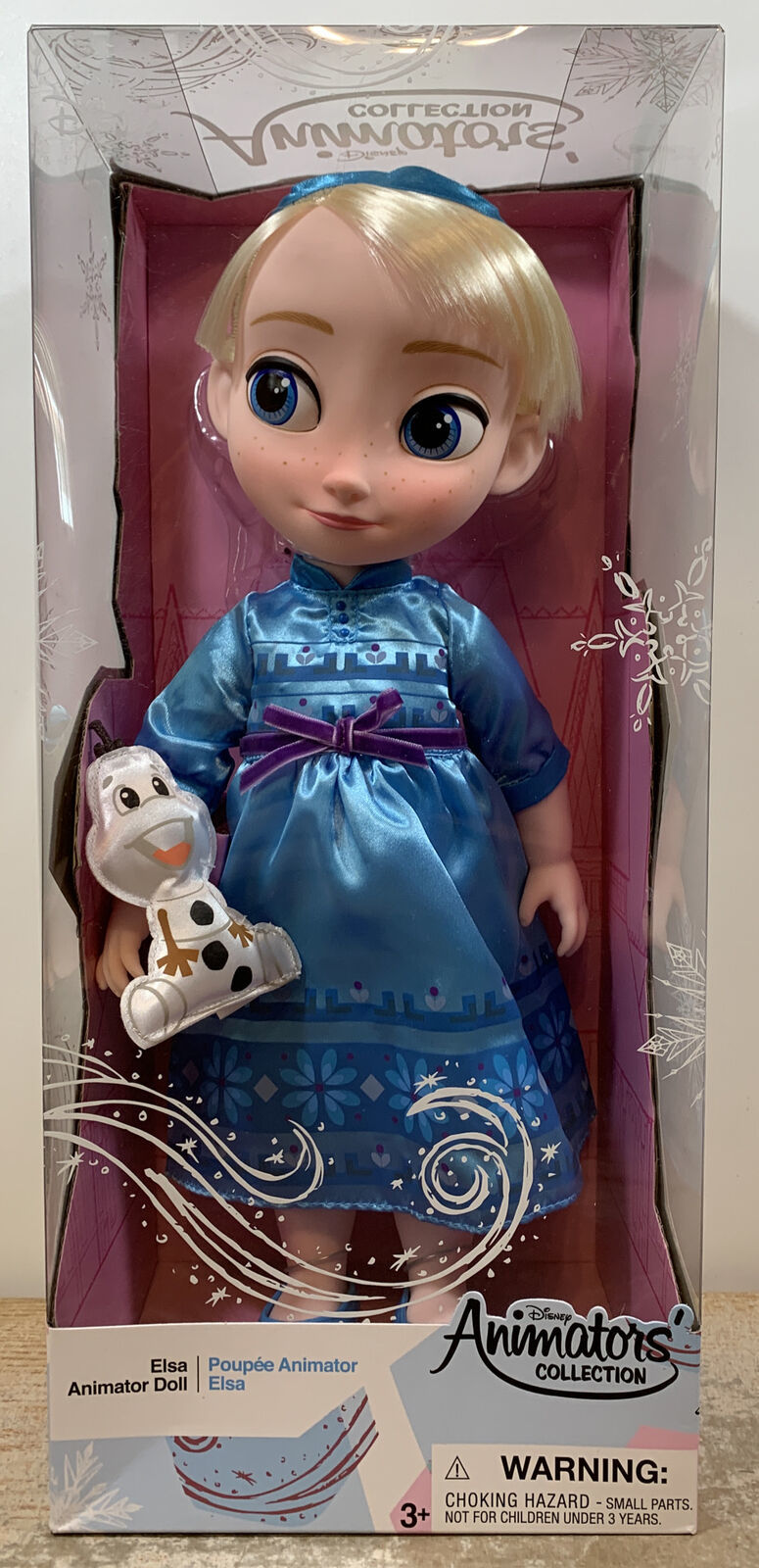 Primary image for Disney Store Animators' Collection Elsa Doll - Frozen - 16''Doll 
