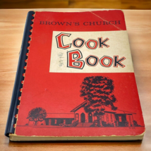 Vtg Brown&#39;s Church Cook Book Methodist Jackson Tennessee 1961 Womens Society - £12.01 GBP