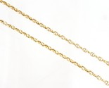 22&quot; Men&#39;s Chain 14kt Yellow Gold 384817 - £892.34 GBP