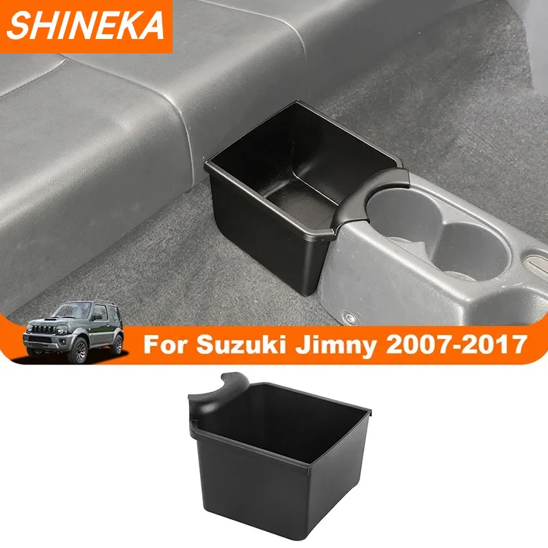 SHINEKA ABS Car Central Control Rear Storage Box Organizer Tray For Suzuki Jimny - £33.05 GBP