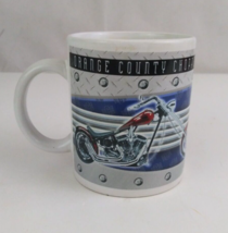 2005 Houston Foods Orange County Choppers 3.75&quot; Coffee Cup Mug - £7.65 GBP