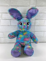 Build A Bear Plush Color Burst Bunny Rabbit Stuffed Easter Tye Dye 16&quot;  - $22.95