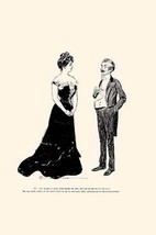 Yes, Dearest by Charles Dana Gibson - Art Print - £17.37 GBP+