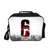WM Rainbow Six Siege Lunch Box Lunch Bag Kid Adult Fashion Type D - $20.52 CAD